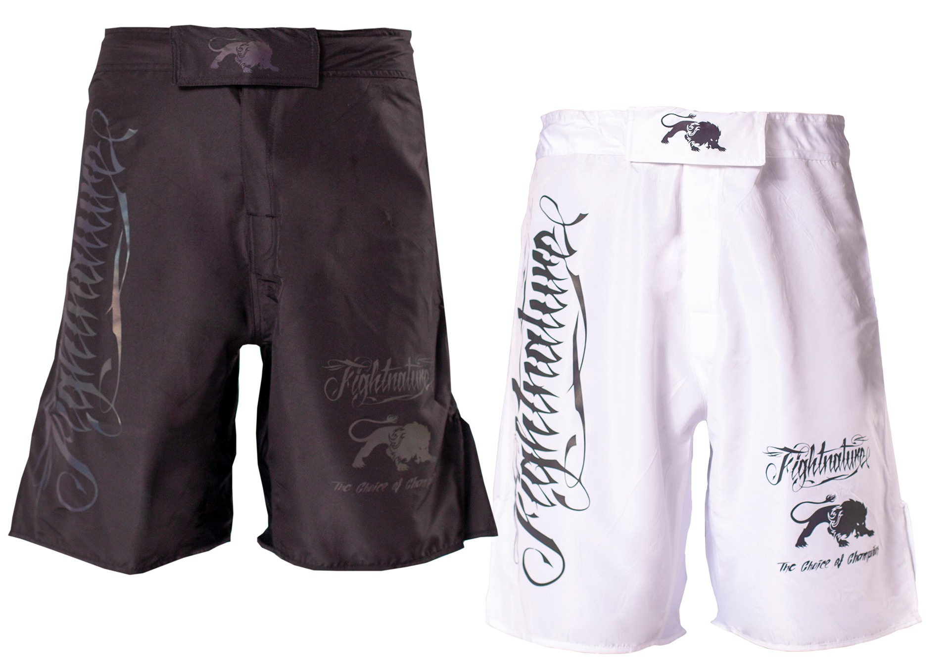 FIGHTNATURE MMA Shorts reflektierender Druck