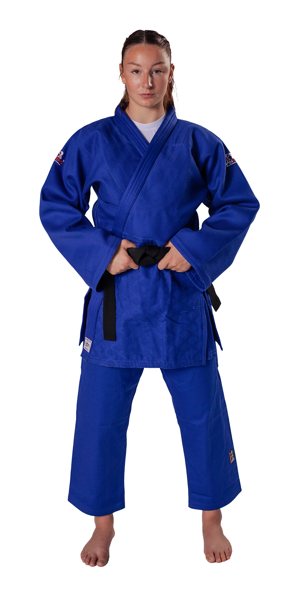 DANRHO Judogi Ultimate 750 blau- IJF anerkannt